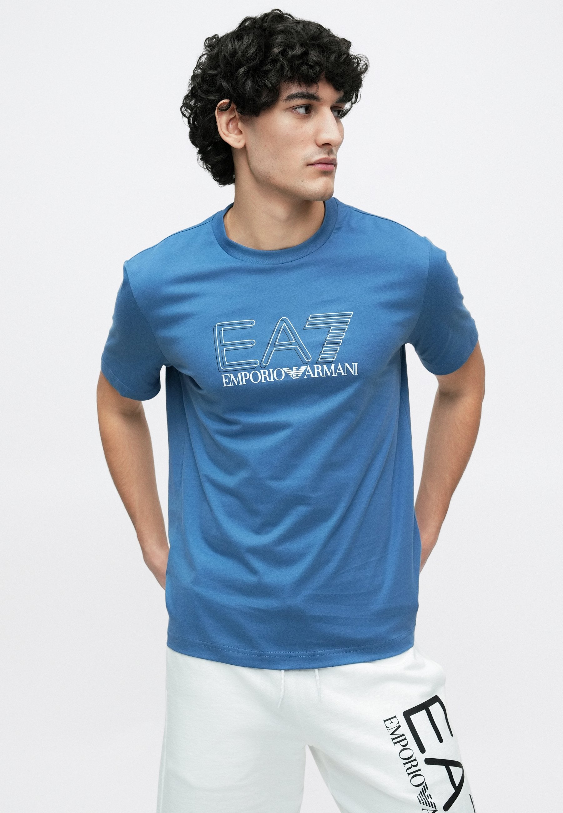 TRAIN VISIBILITY TEE UNISEX - Print T-shirt - blue horizon