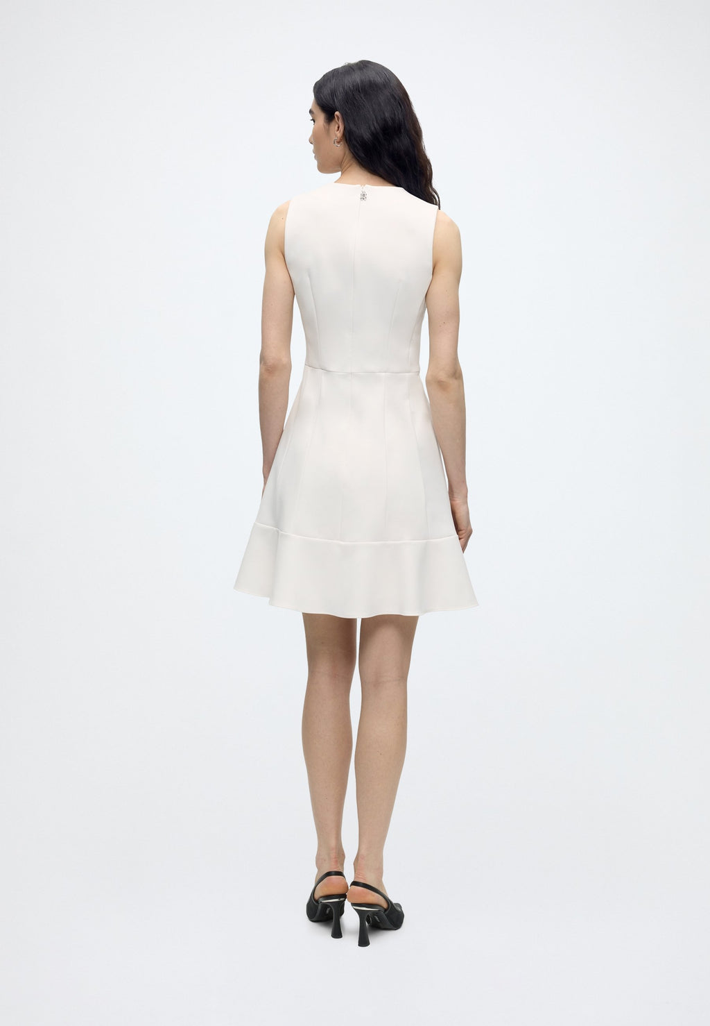 KERSTY - Day dress - open white