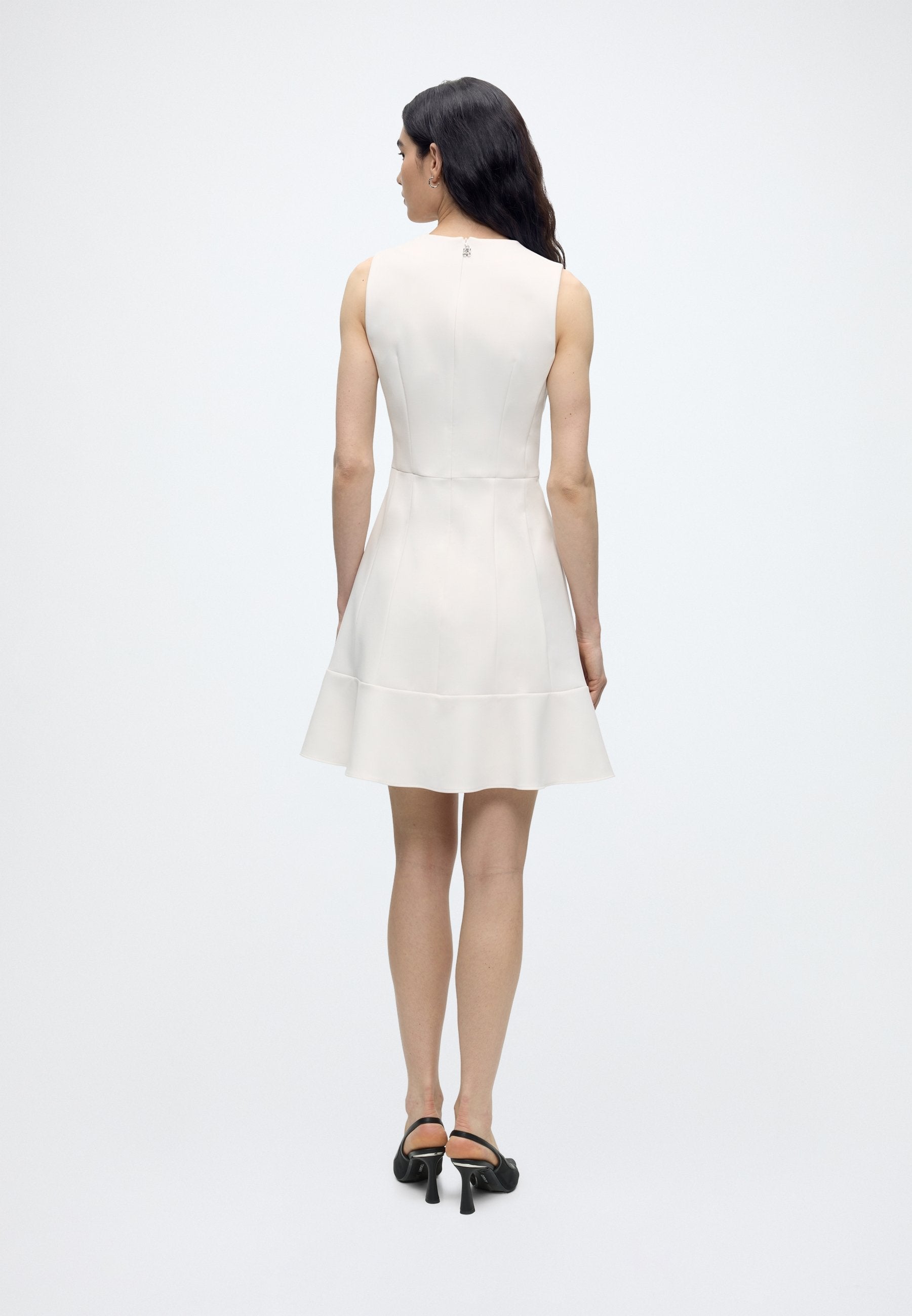 KERSTY - Day dress - open white