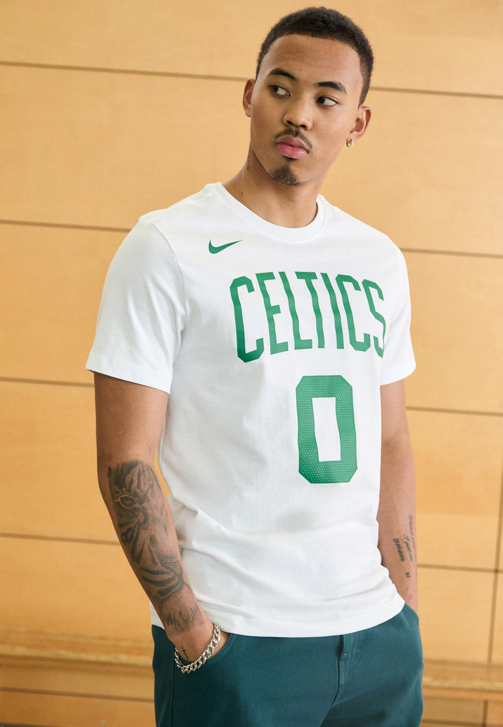 NBA JAYSON TATUM BOSTON CELTICS TEE - NBA jersey - white/tatum jayson