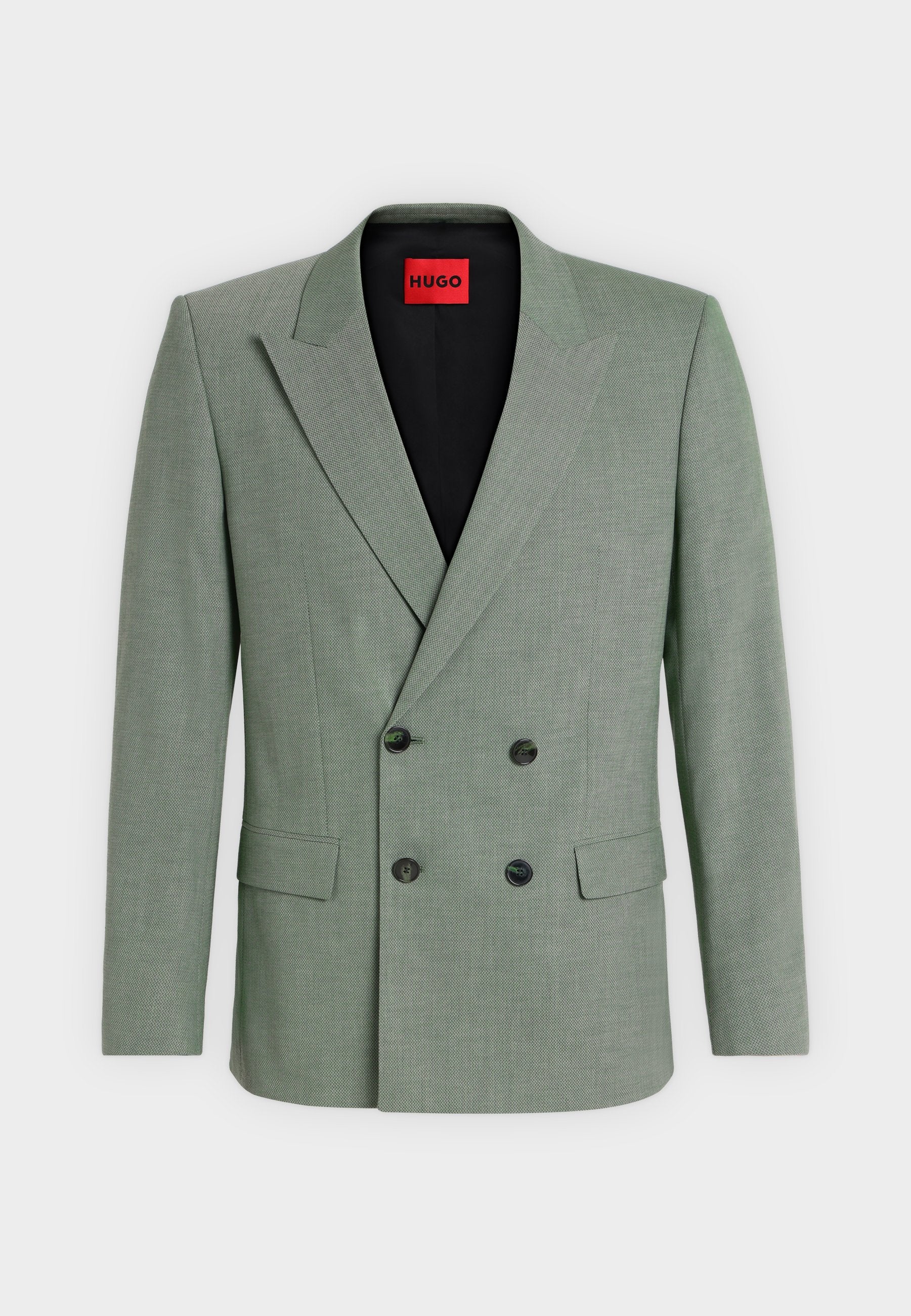 HENRY - Blazer jacket - open green