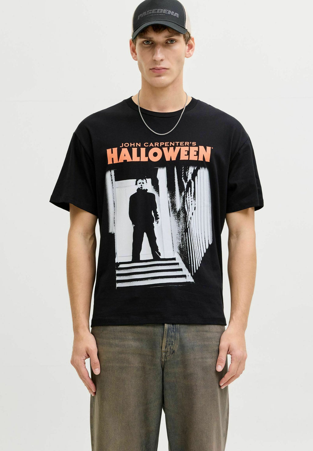 T- - Print T-shirt - black