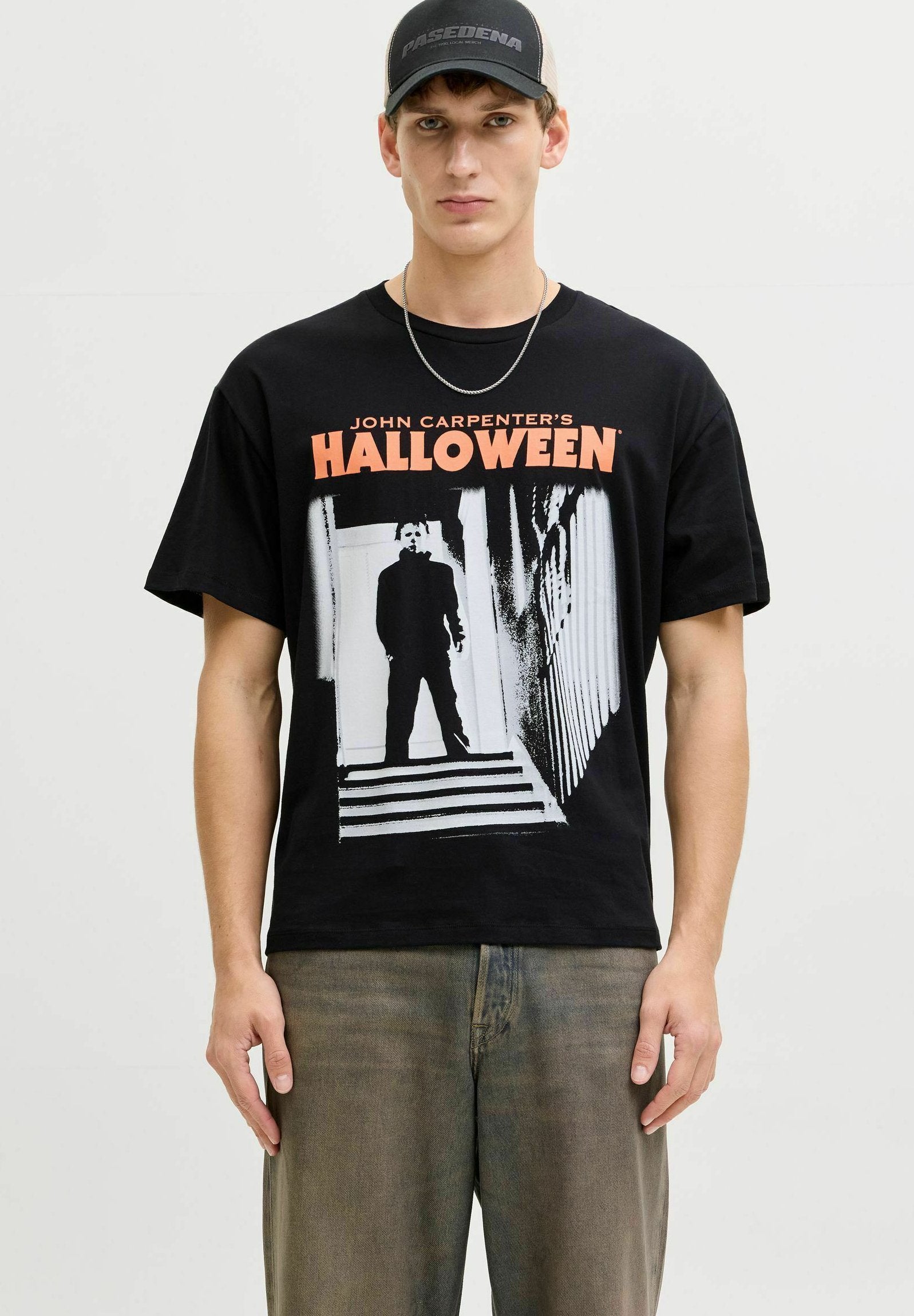 T- - Print T-shirt - black