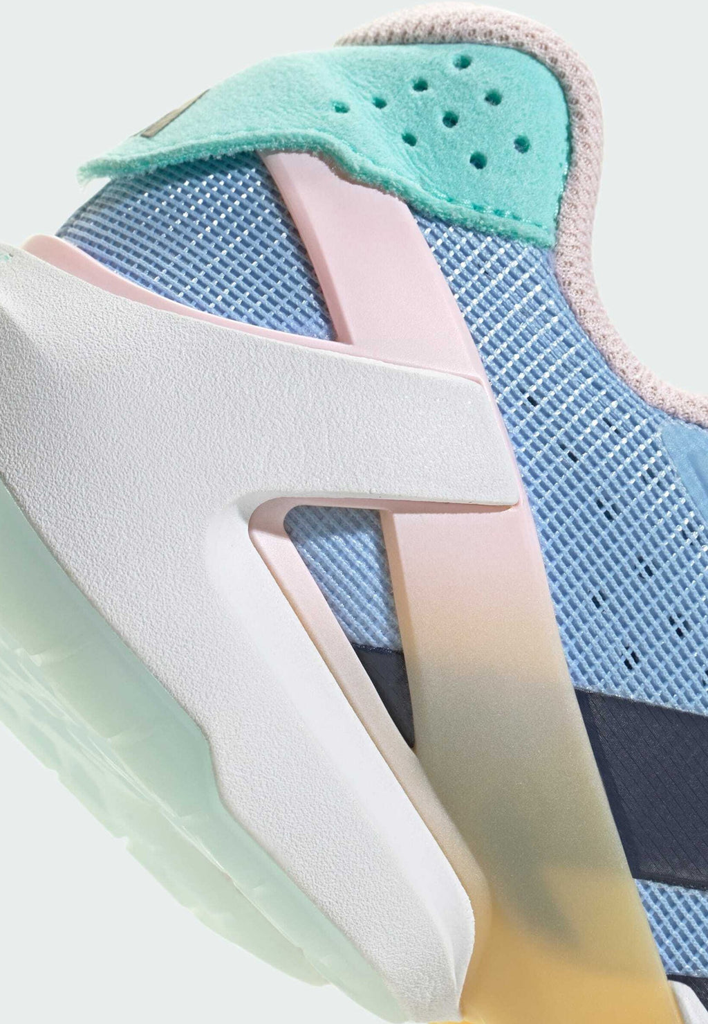 ADIDAS PERFORMANCE - Handball shoes - glow blue   shadow navy   clear pink