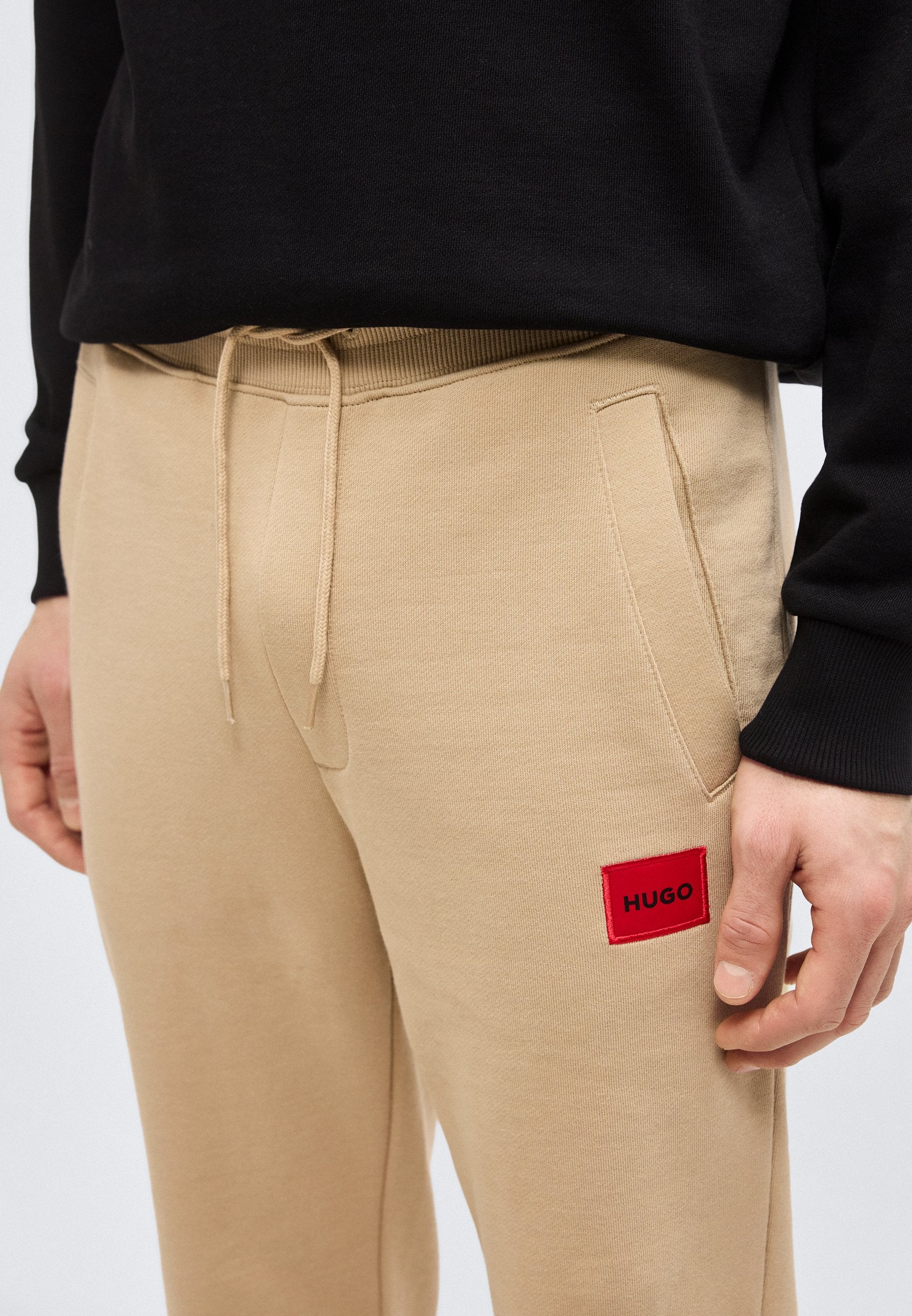 DOAK - Tracksuit bottoms - medium beige