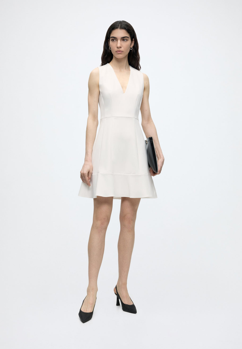 KERSTY - Day dress - open white