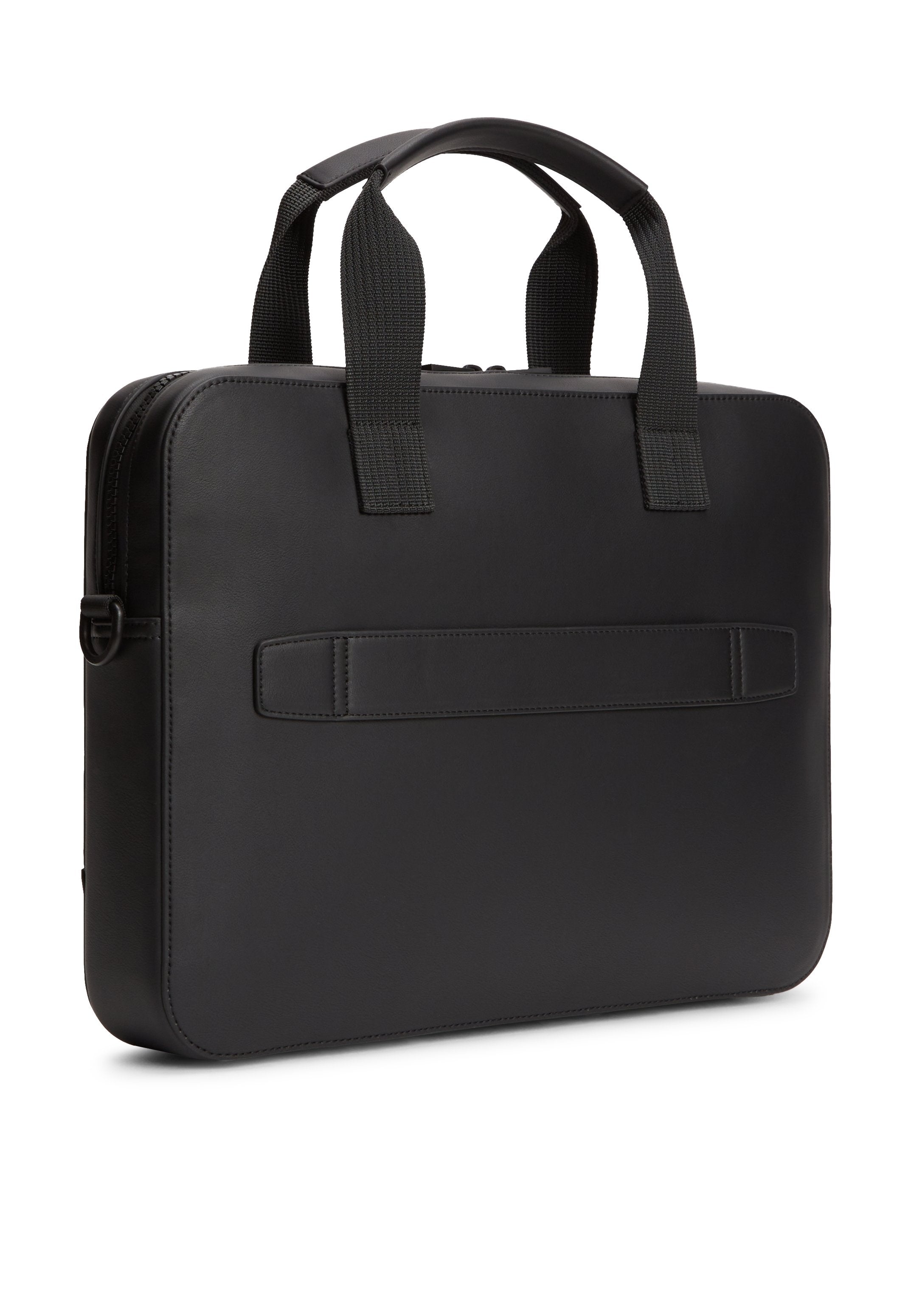 METAL LOGO LAPTOP BAG - Laptop bag - black