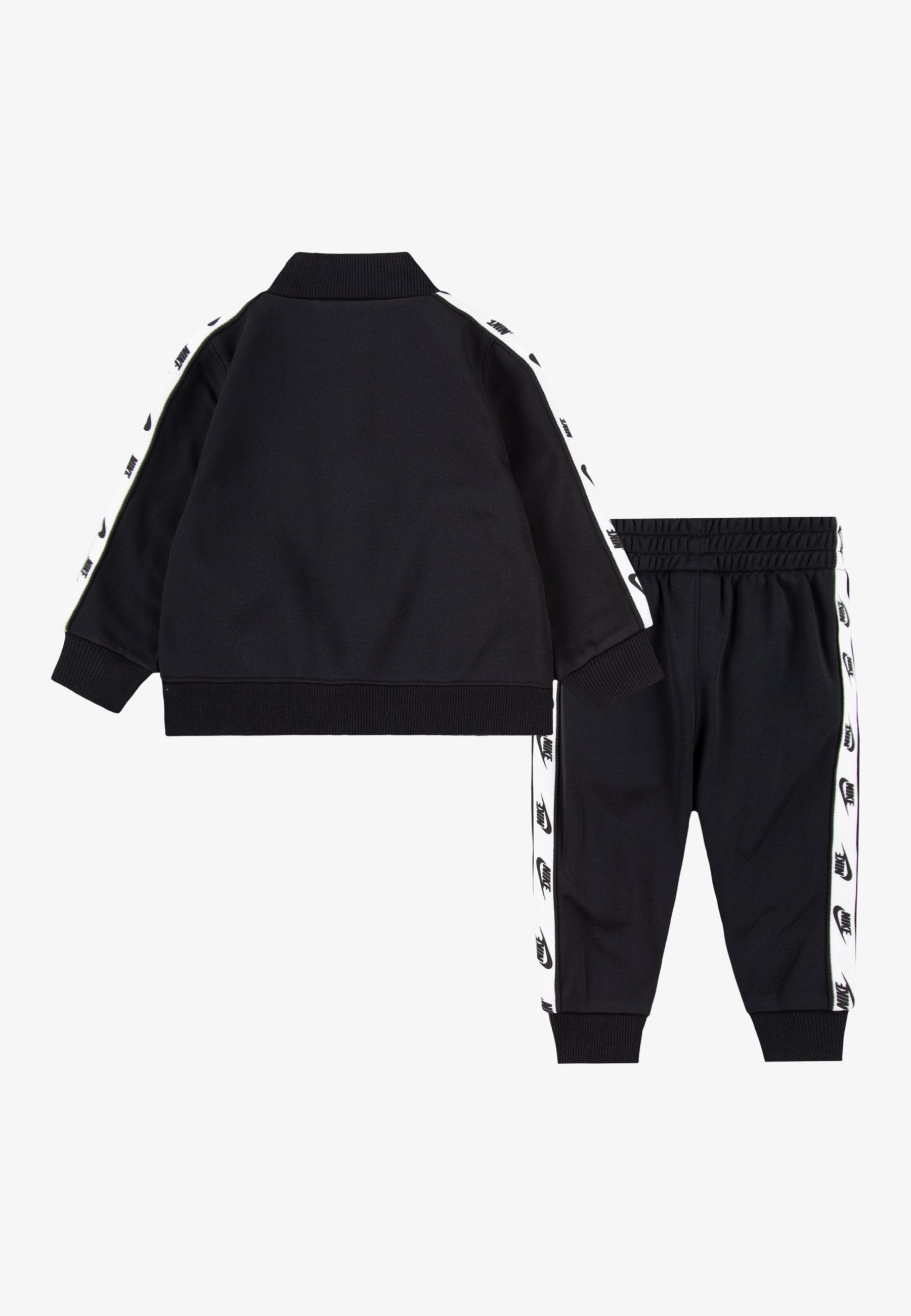 FULL ZIP WITH LOGO TAP UNISEX  - Zip-up sweatshirt - black