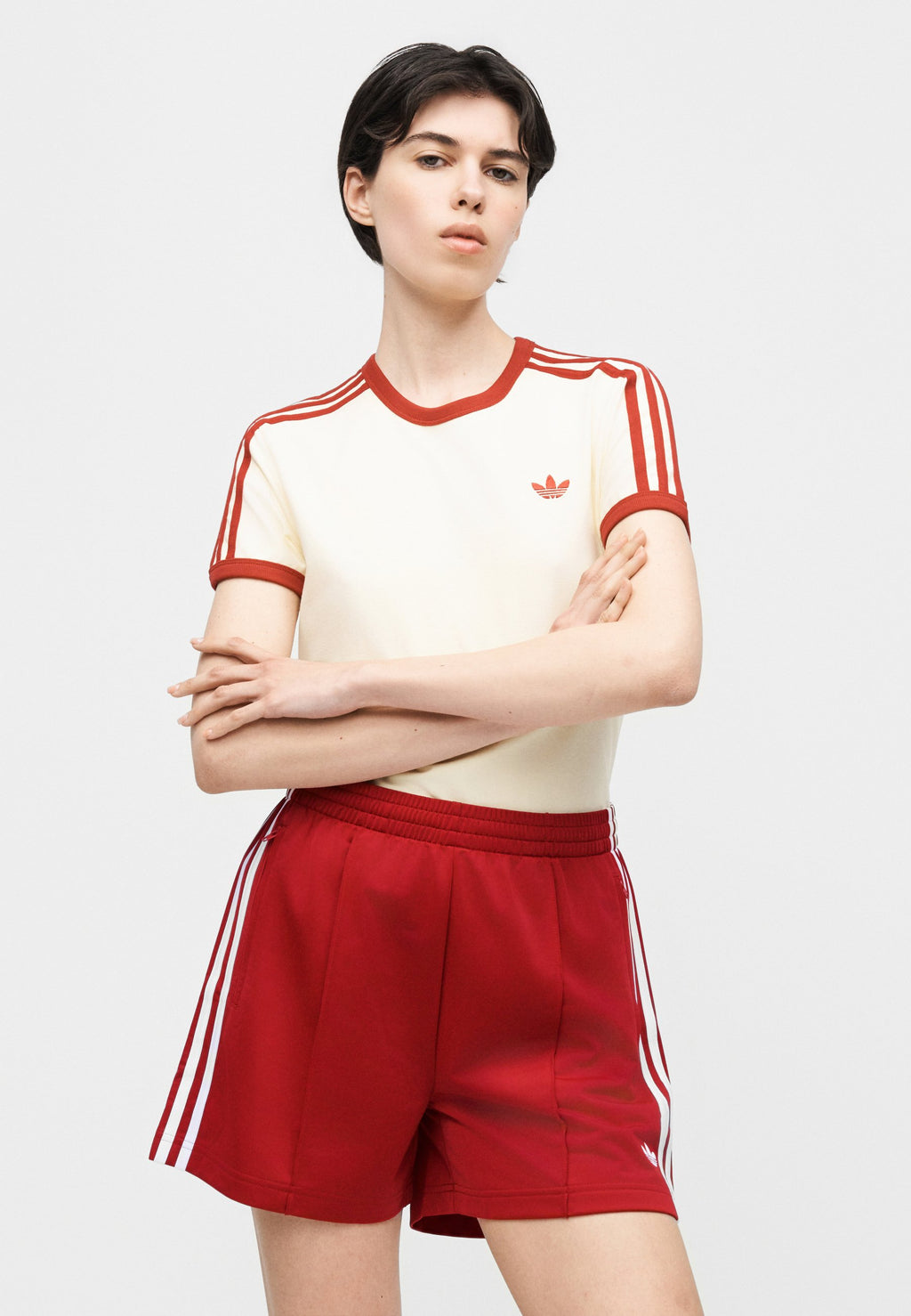 FIREBIRD CLASSIC - Shorts - team victory red/white