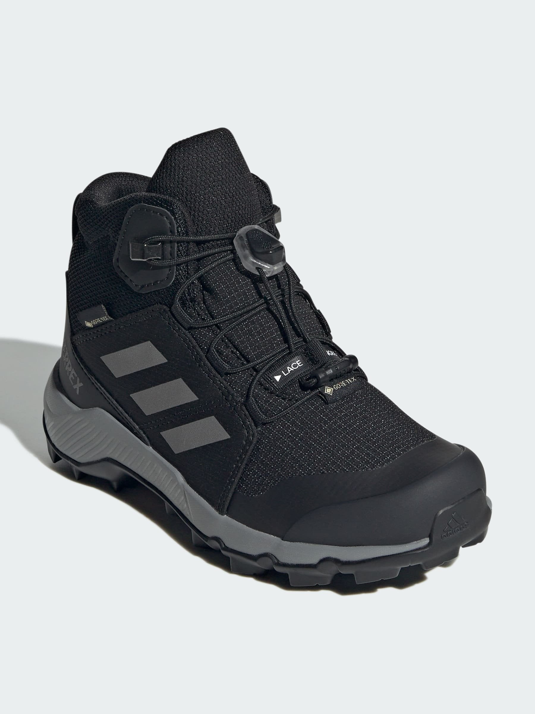 MID GTX UNISEX - Yürüyüş ayakkabısı - core black grey three core black