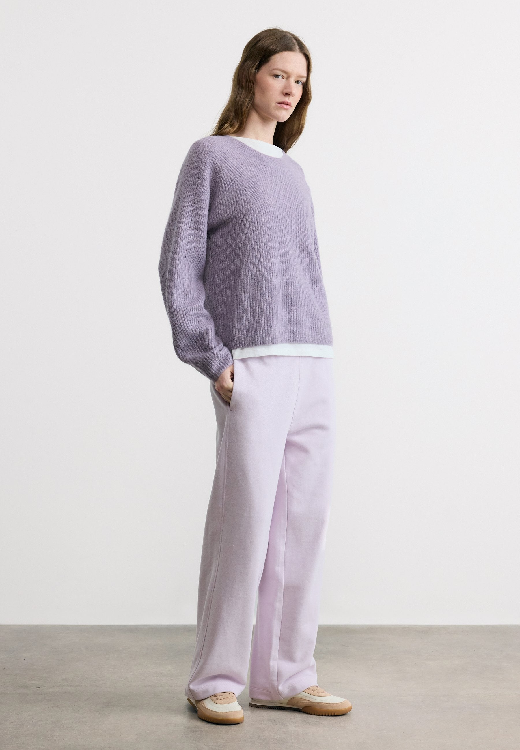 ENDLESS - Tracksuit bottoms - light pastel purple
