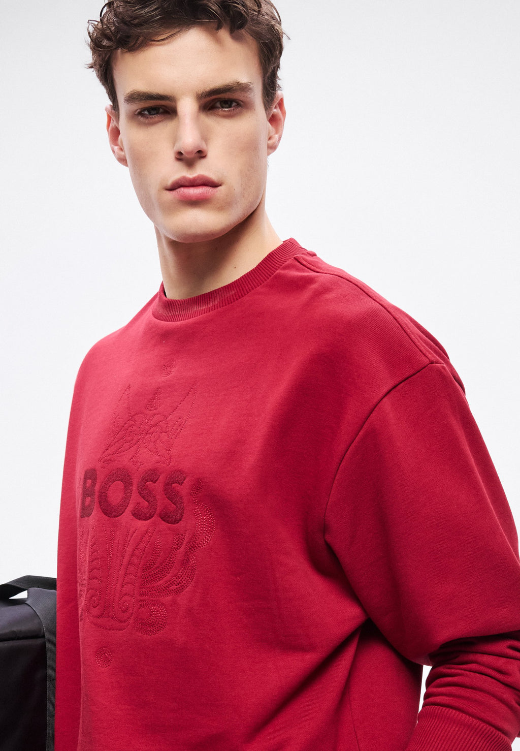 HONG - Sweatshirt - medium red