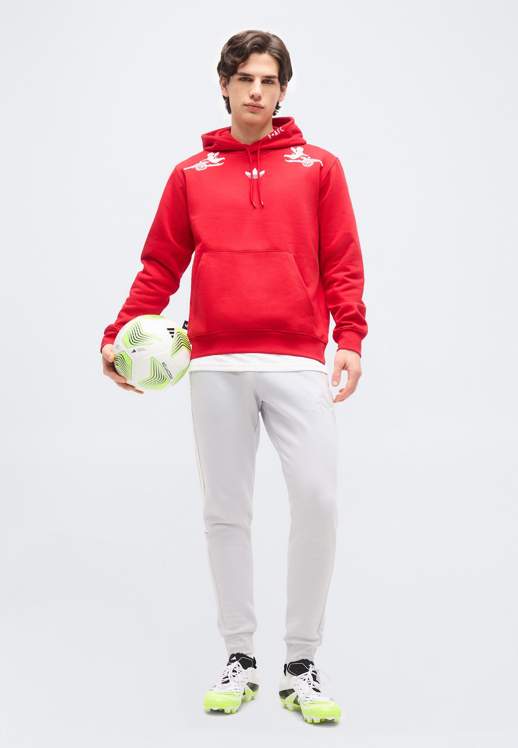 ARSENAL FC PLACES FACES HOODIE - Vêtements de club - Mieux écarlate