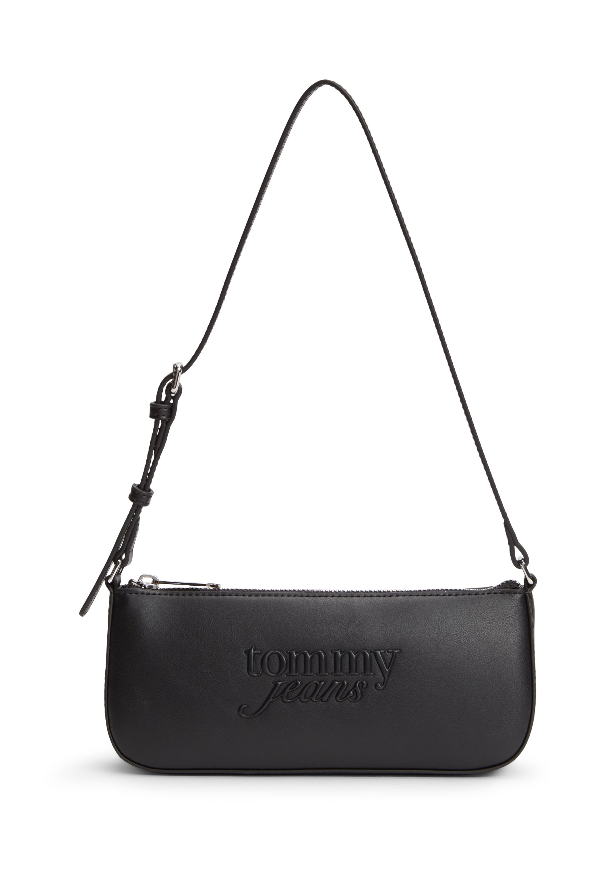 ESSENTIAL LOGO SHOULDER BAG - Handbag - black