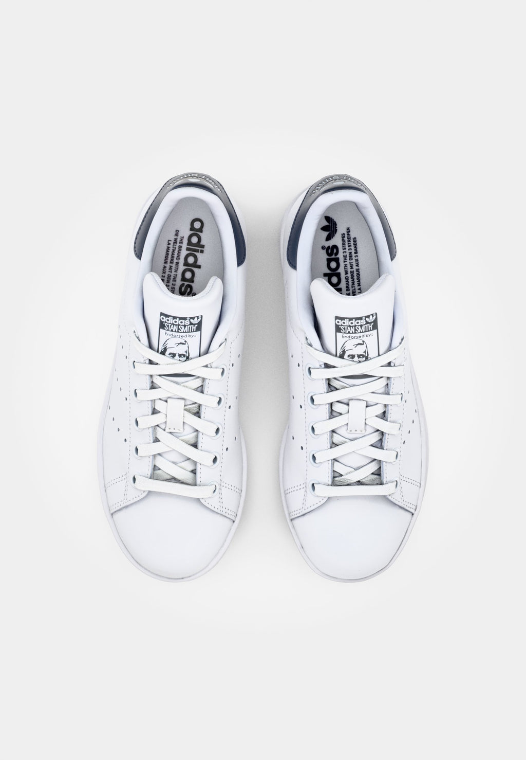 STAN SMITH UNISEX - Trainers - core white/dark blue