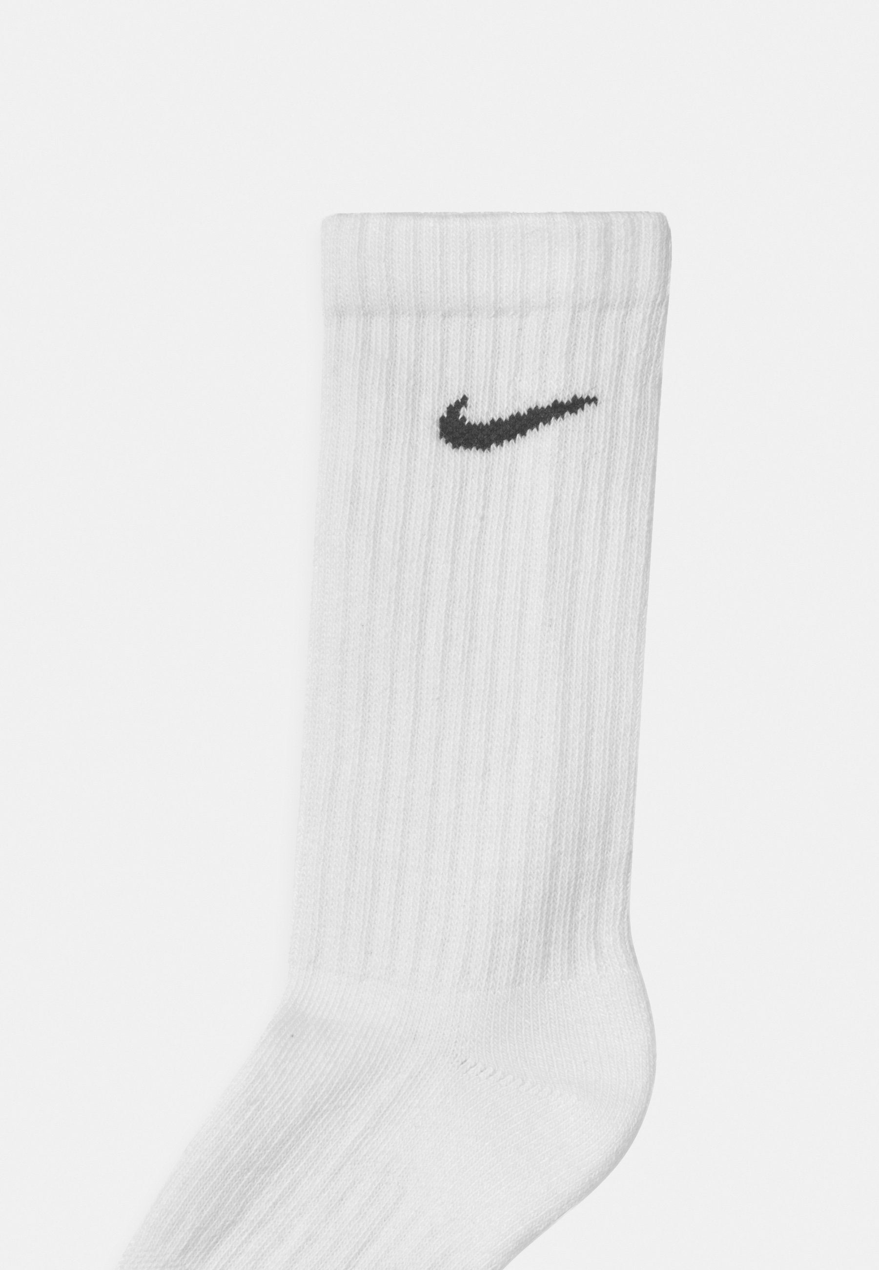 PERFORMANCE CUSHIONED CREW TRAINING 6 PACK UNISEX - Socks - white/black