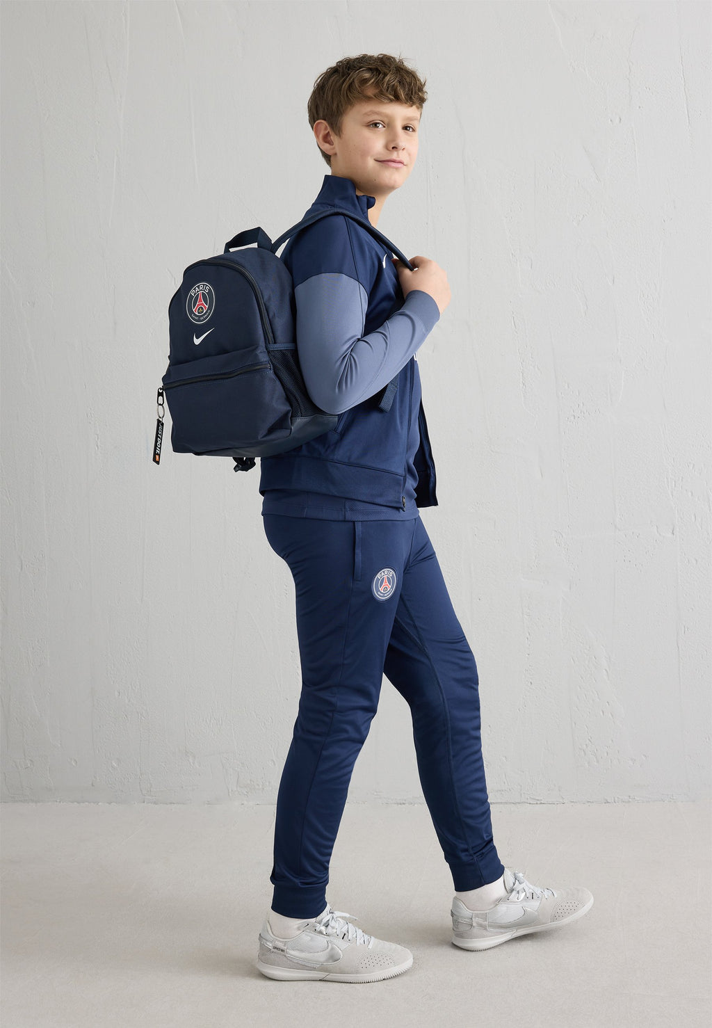 PARIS ST GERMAIN Y NIKE JDI MINI BACKPACK - Club wear - obsidian/white