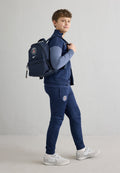 PARIS ST GERMAIN Y NIKE JDI MINI BACKPACK - Club wear - obsidian/white