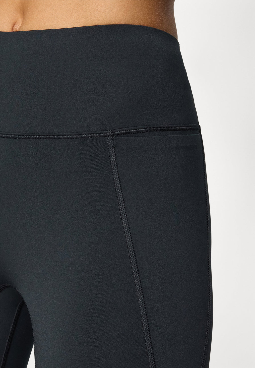W NK DF UNVRSA HR 7/8 TGHT PKT - Leggings - black/anthracite/smoke grey