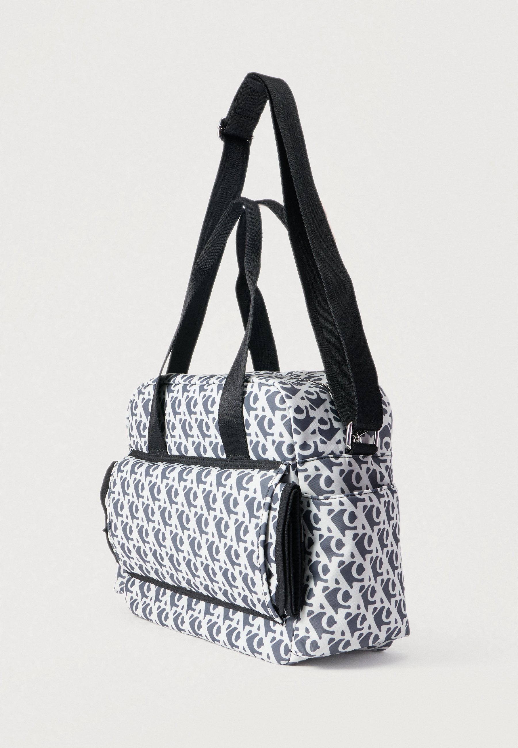 DIAPER BAG UNISEX - Baby changing bag - blue allover