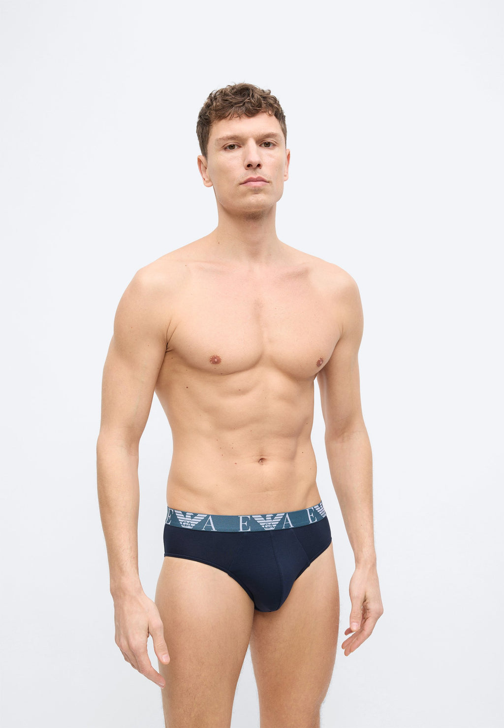 BOLD MONOGRAM BRIEF 3 PACK - Briefs - black/blue