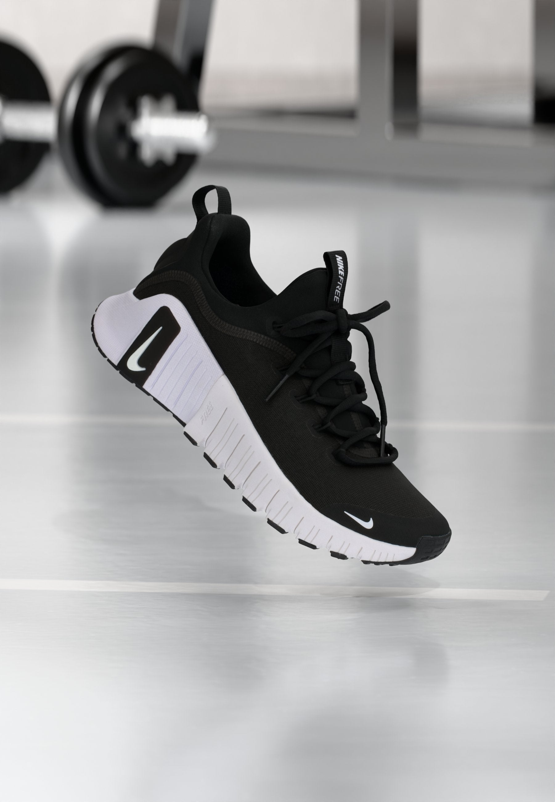 FREE METCON 6 - Training shoe - black/white