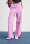 LOGO - Tracksuit bottoms - magenta/pink foam