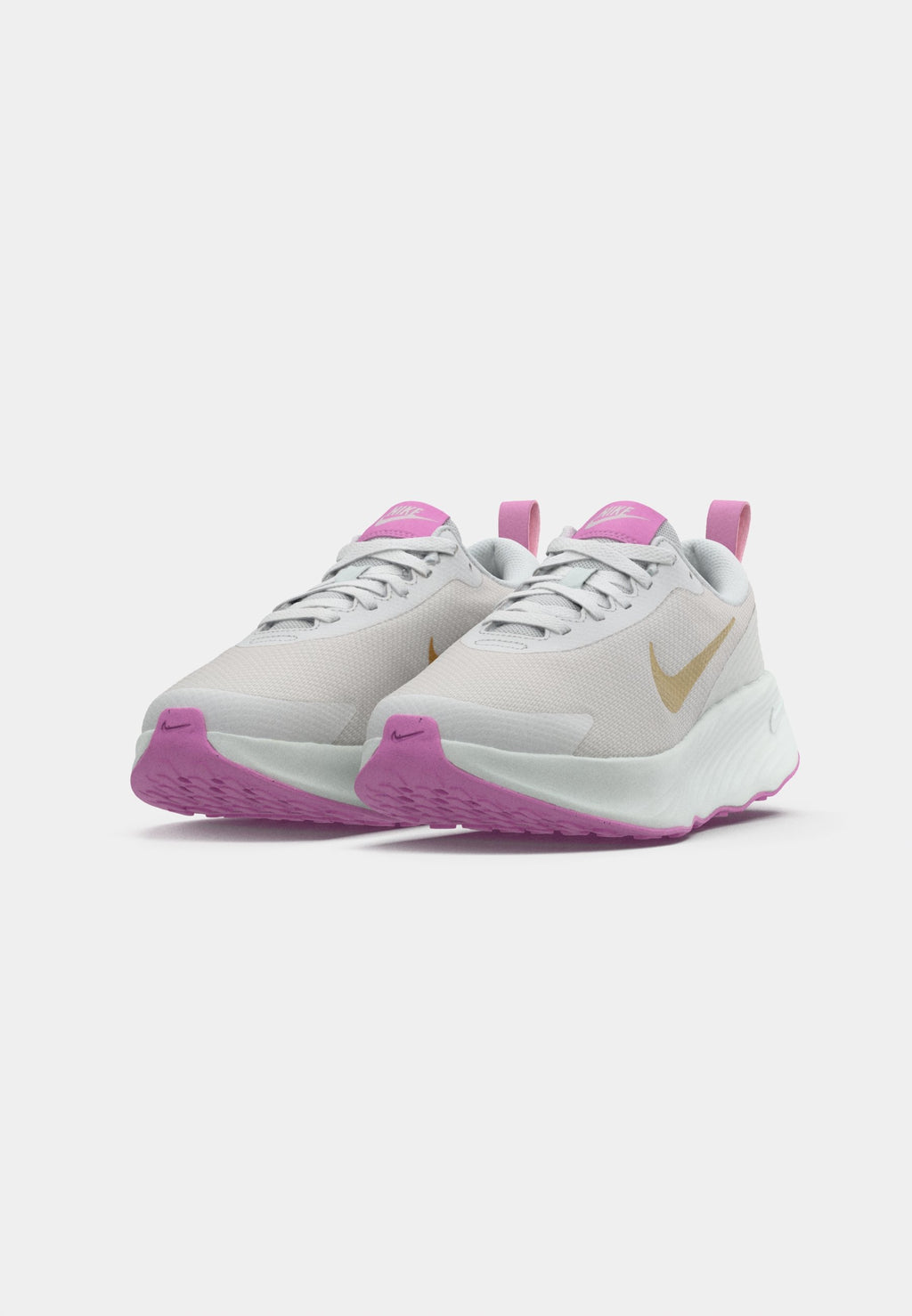 Training shoe - vast grey/metallic gold-coloured/light magenta