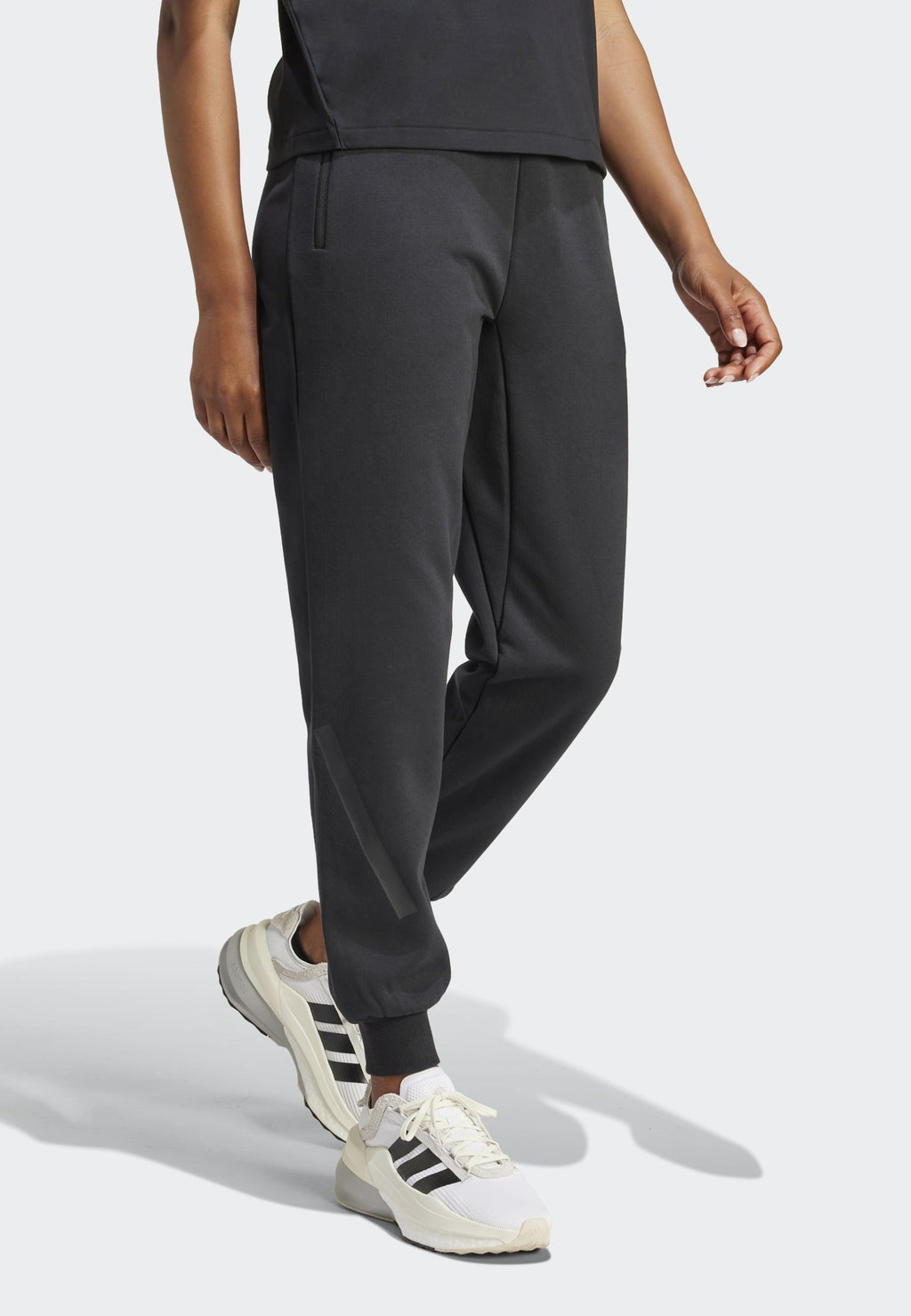 ADIDAS Z.N.E. - Tracksuit bottoms - black