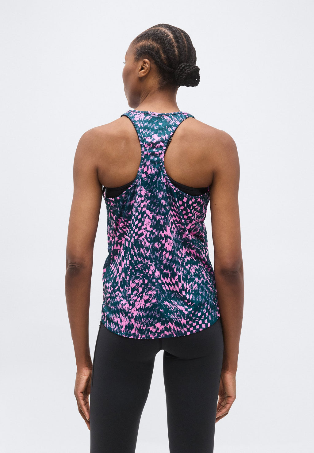 LONDON EDITION ATHLETICS PRINTED TANK - Top - pink heat