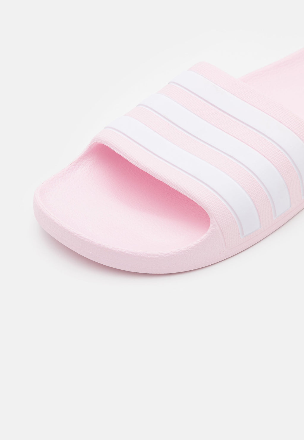 ADILETTE AQUA KIDS - Pool slides - clear pink/footwear white