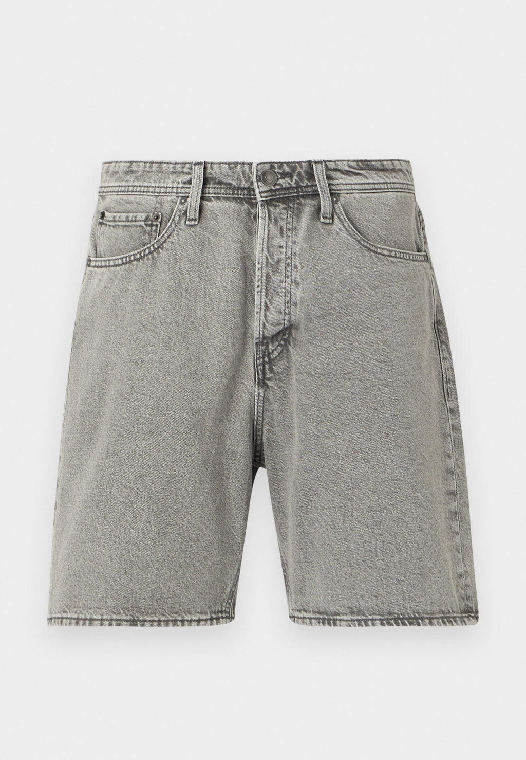 JJITONY JJORIGINAL  - Denim shorts - grey denim