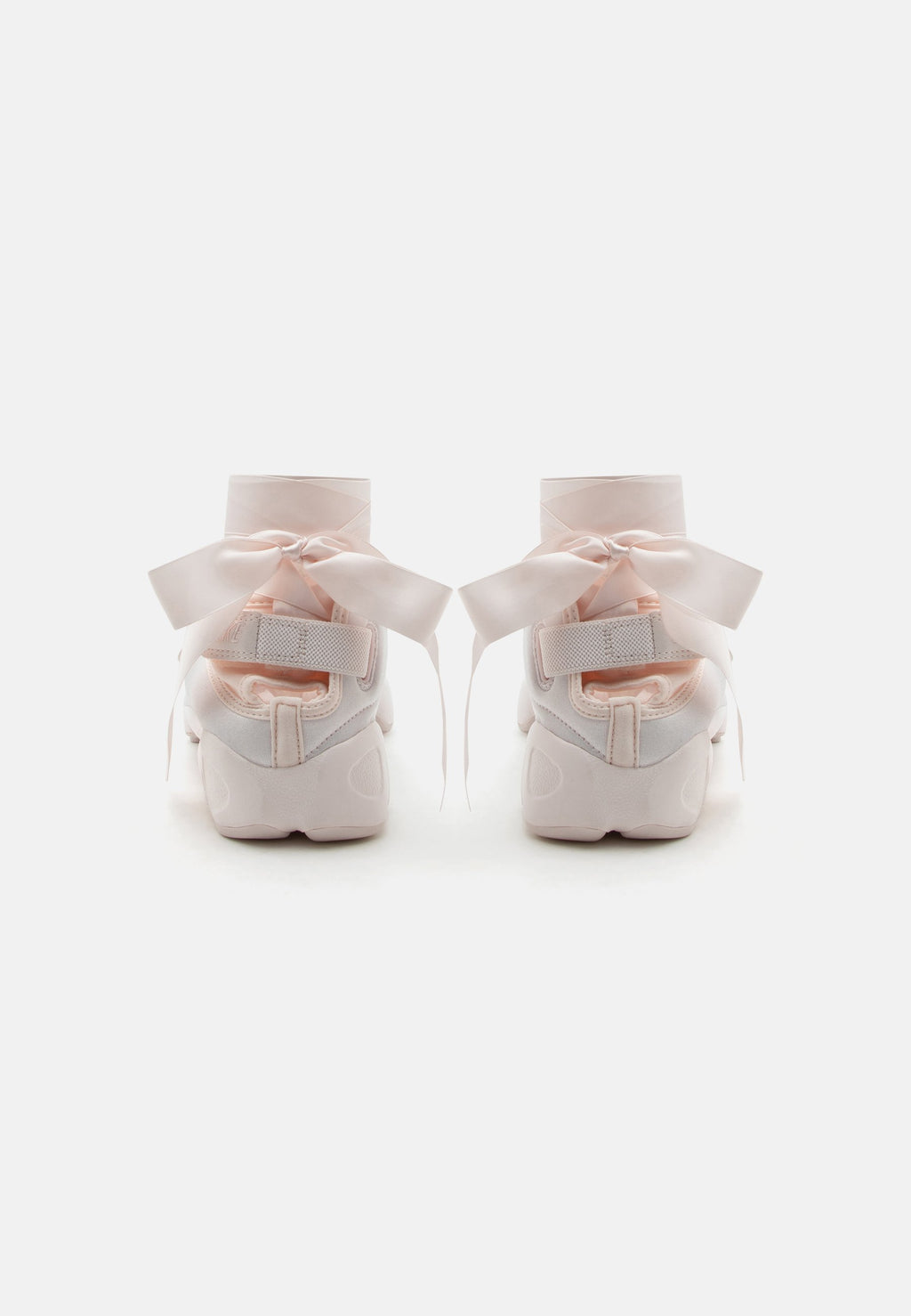 AIR RIFT - Ankle strap ballet pumps - light soft pink/pale ivory