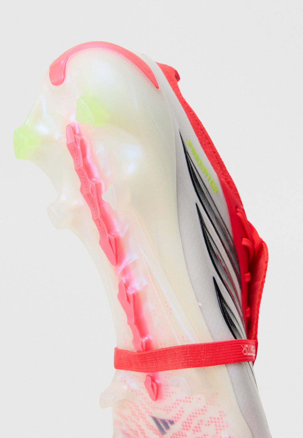 PREDATOR ELITE FOLD OVER TONGUE - Firm-ground football boots - lucid red/core black/white