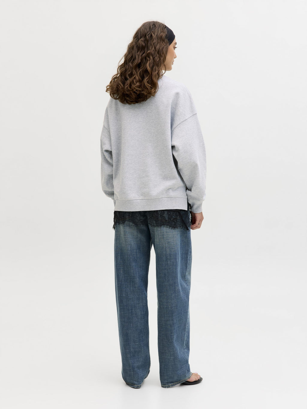 Sweats JXCORA Sweats - Sweatshirt - light grey melange
