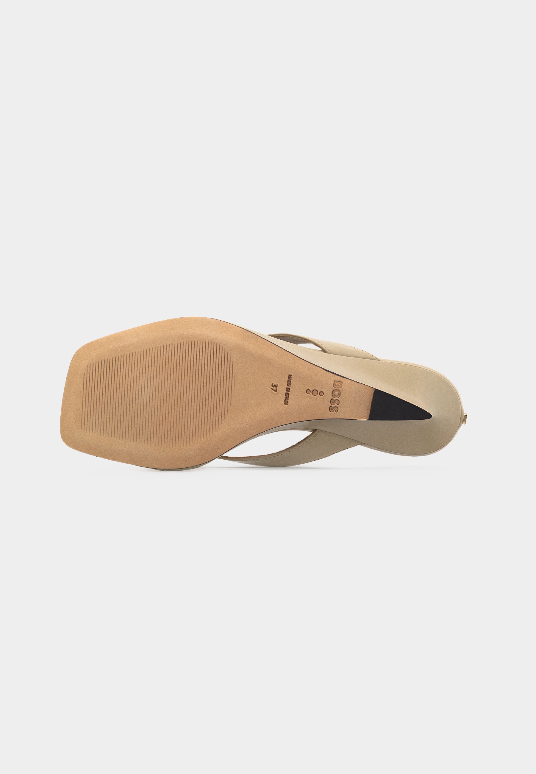 CHARLIZE - T-bar sandals - light beige