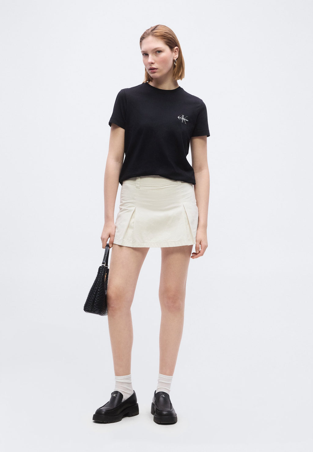 MONOLOGO TEE 2 PACK - Basic T-shirt - plein air/black