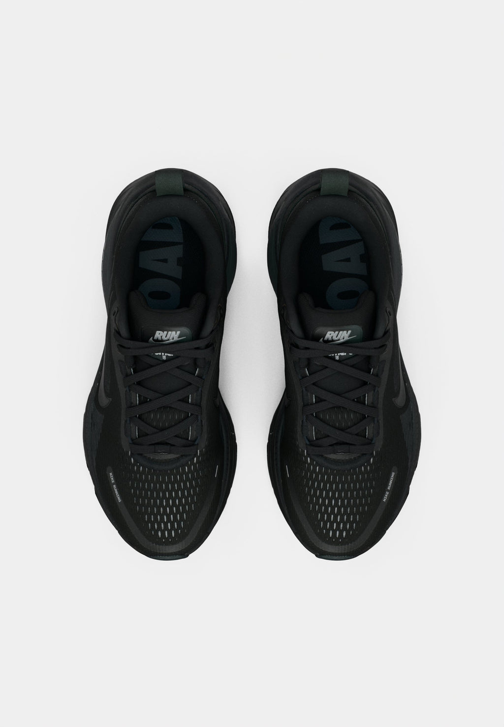 VOMERO 18 - Road running shoes - black/dark smoke grey/light smoke grey