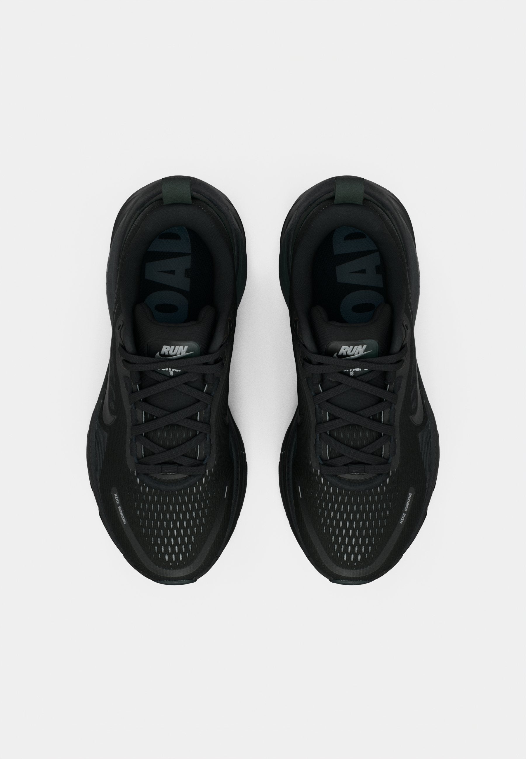 VOMERO 18 - Road running shoes - black/dark smoke grey/light smoke grey