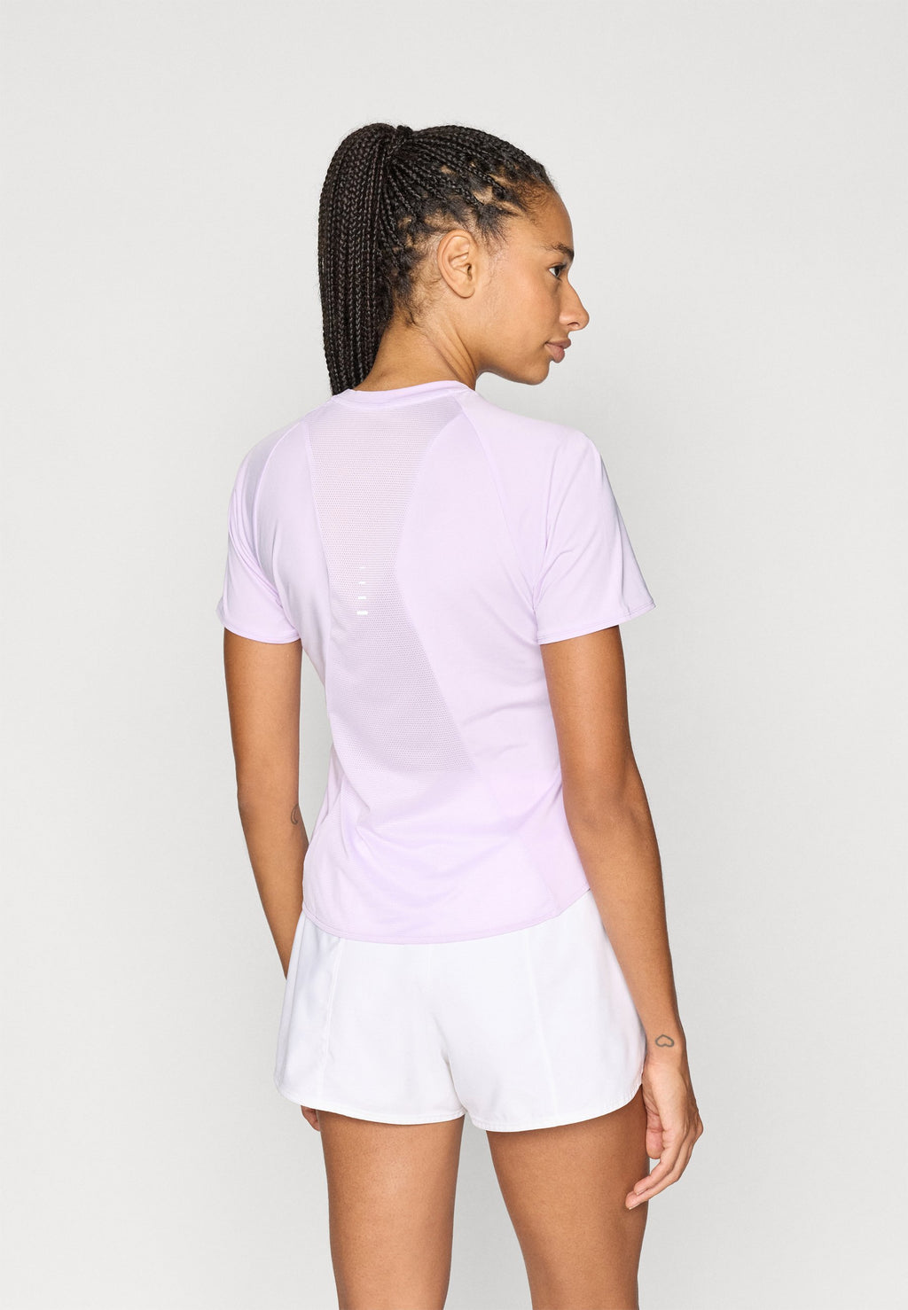 SWIFT - Sports T-shirt - violet mist/reflective silver-coloured