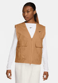 W NSW ESSTL WVN LSE CRGO VEST - Waistcoat - flax