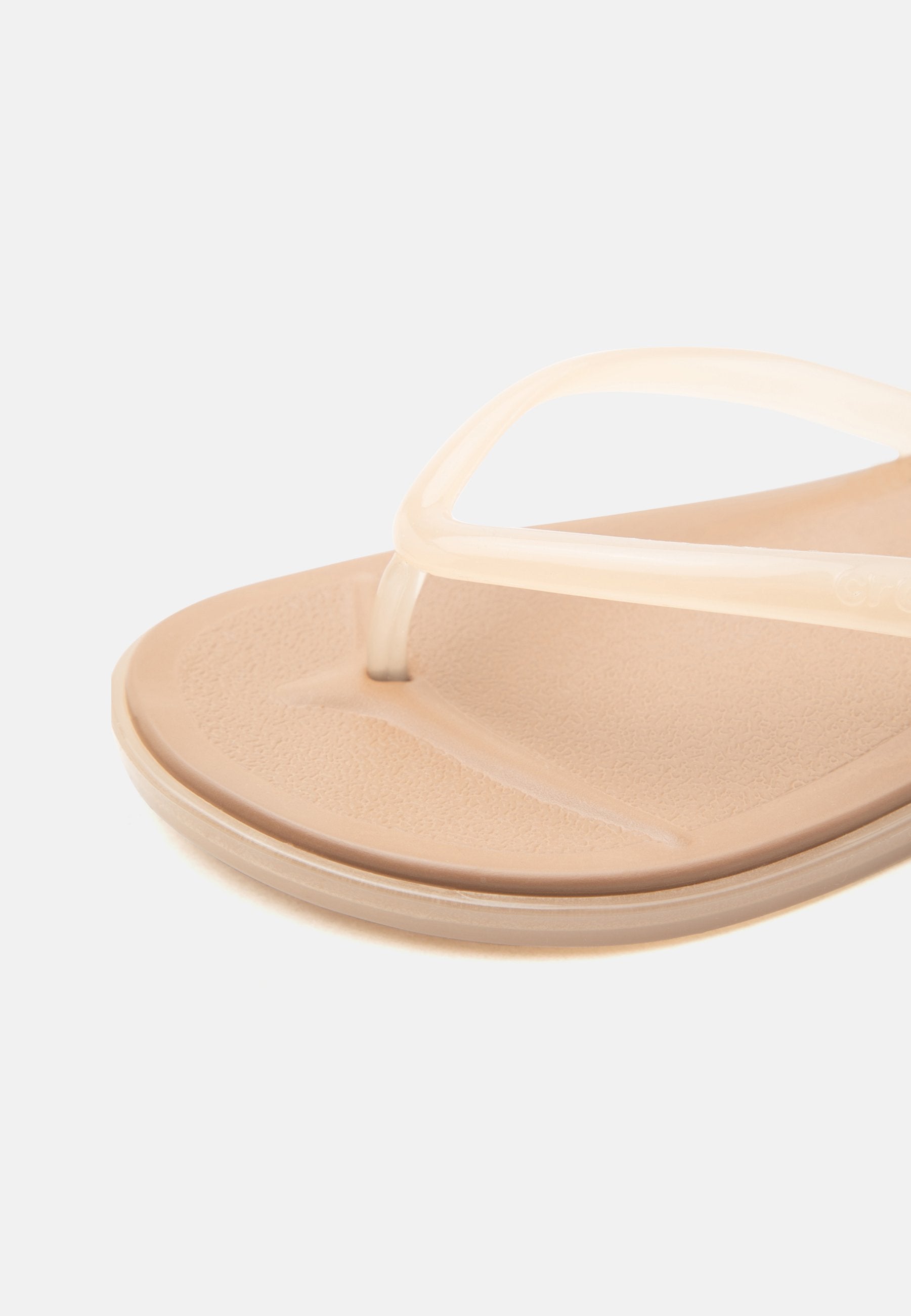 MIAMI ROUND TOE - T-bar sandals - milk chocolate jelly