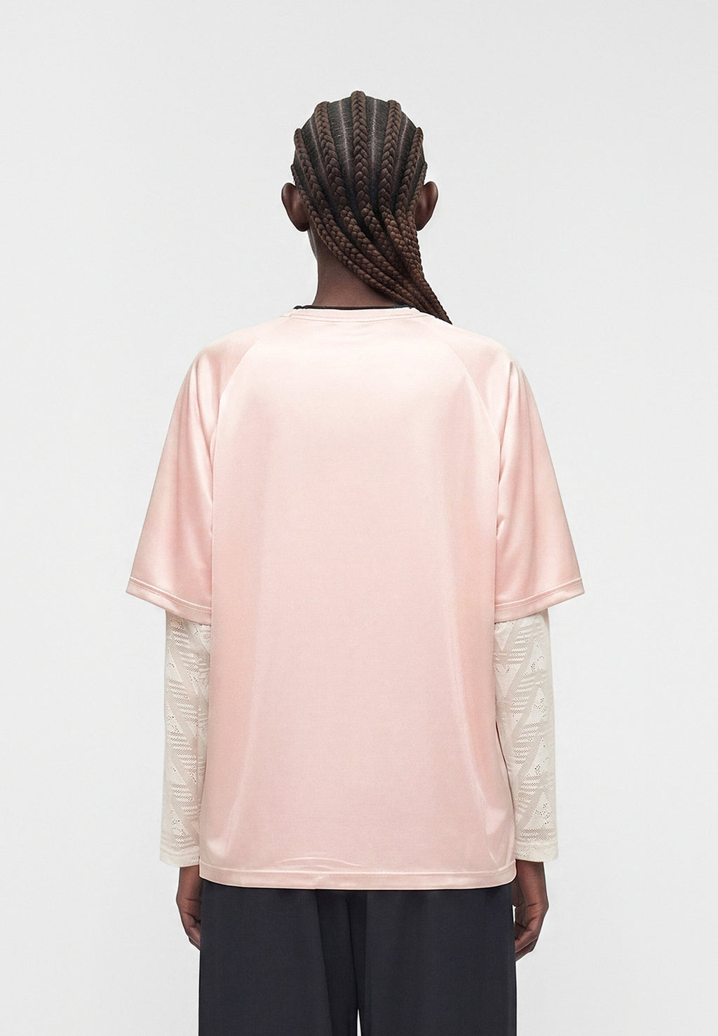 Long sleeved top - sandy pink