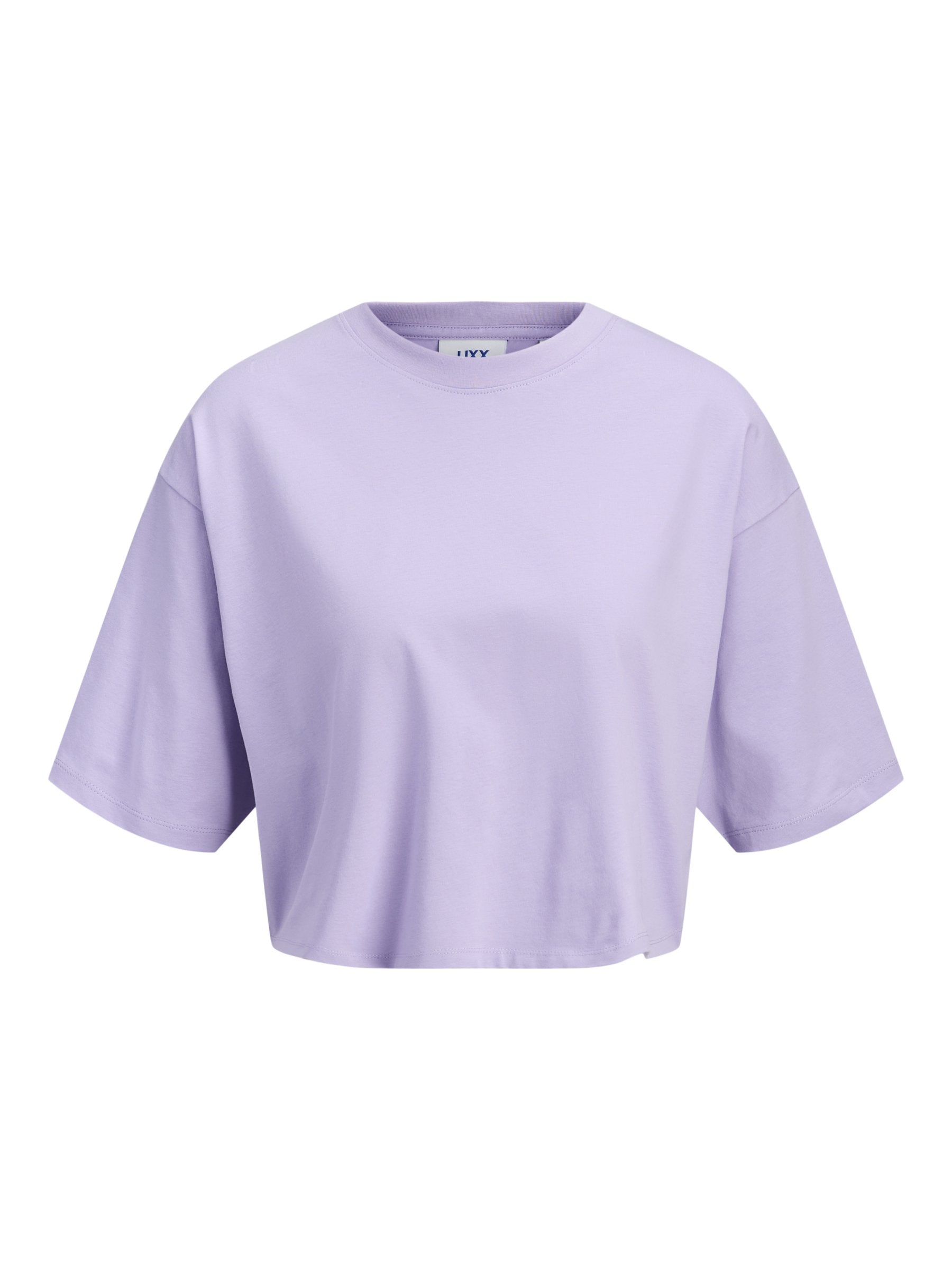 JXANDREA LOOSE CROPPED TEE - T-shirt basique - rose violet