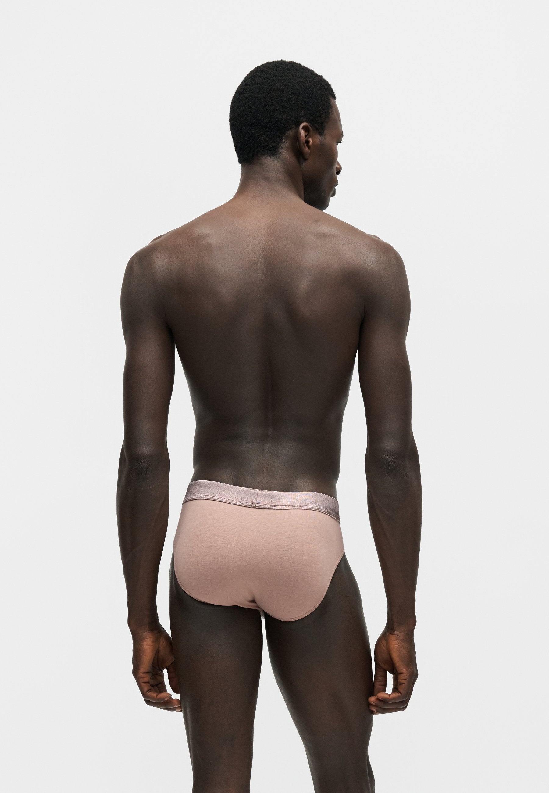 SLIP 3 PACK LOGOBAND BRILLANT - Slips - taupe/fer/fauve