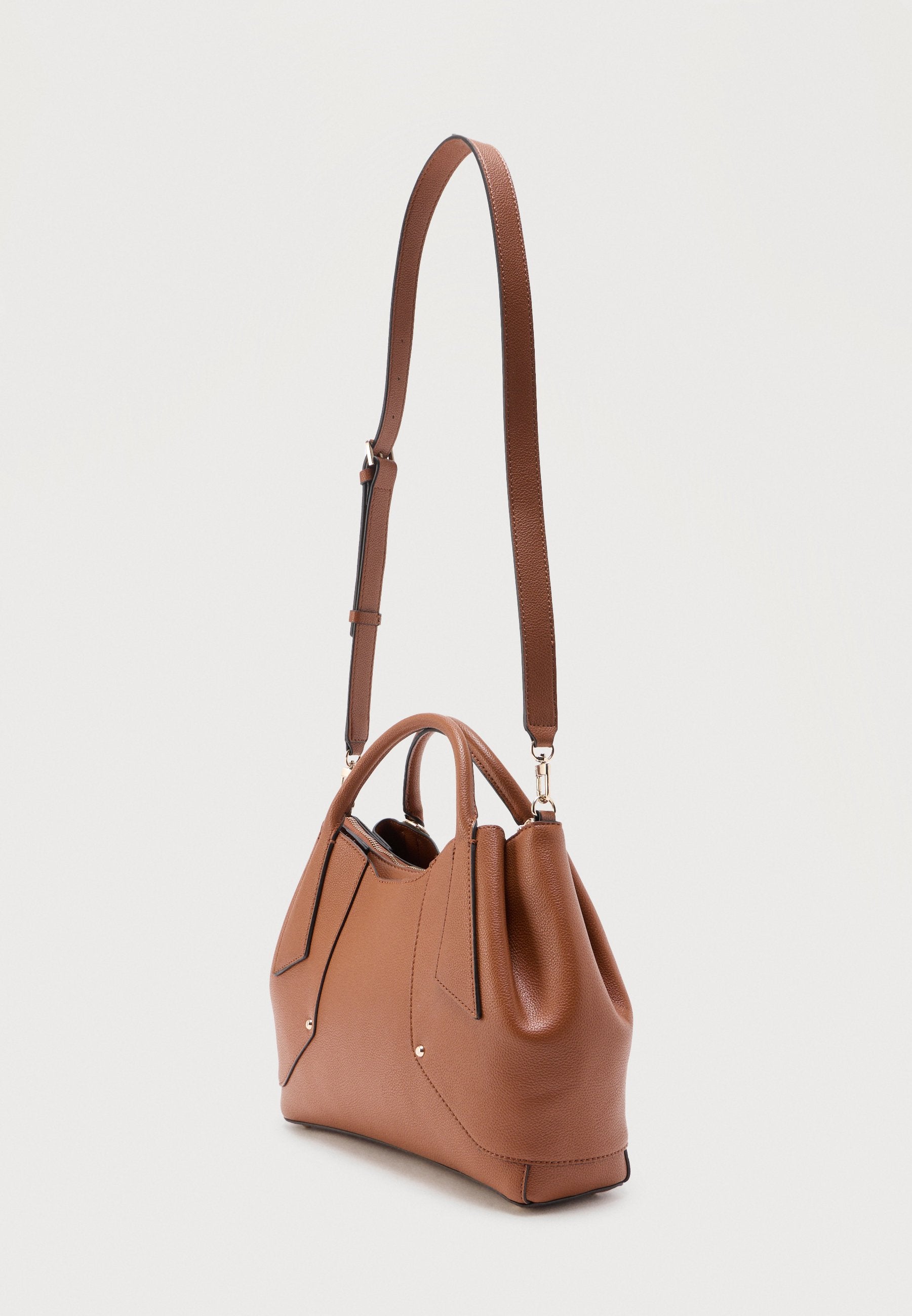 DARCY GIRLFRIEND SATCHEL - Handbag - cognac