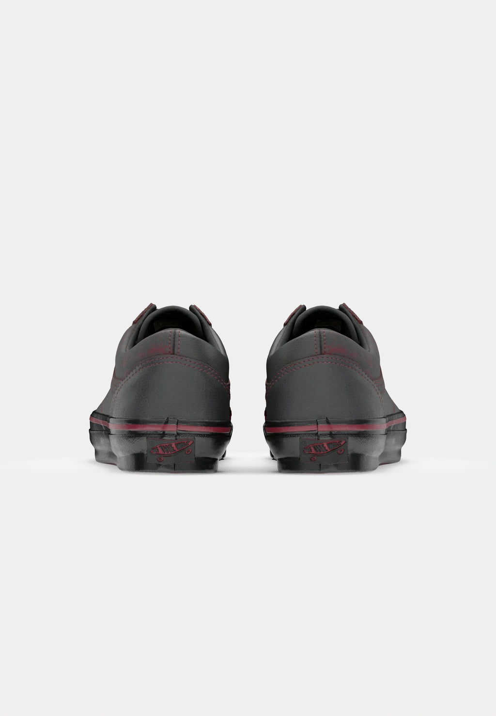 LX OLD SKOOL - Trainers - dark red/black