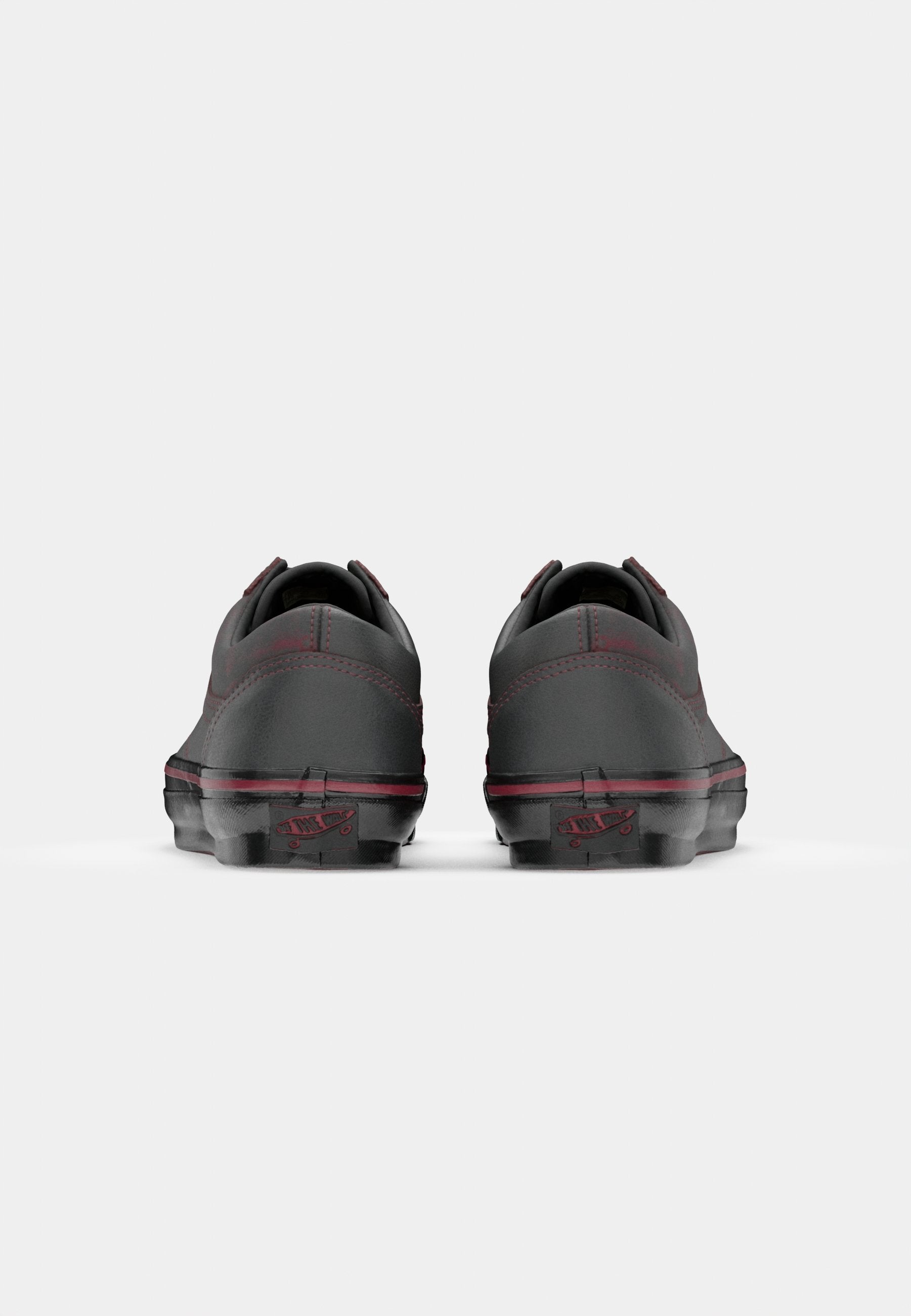LX OLD SKOOL - Trainers - dark red/black