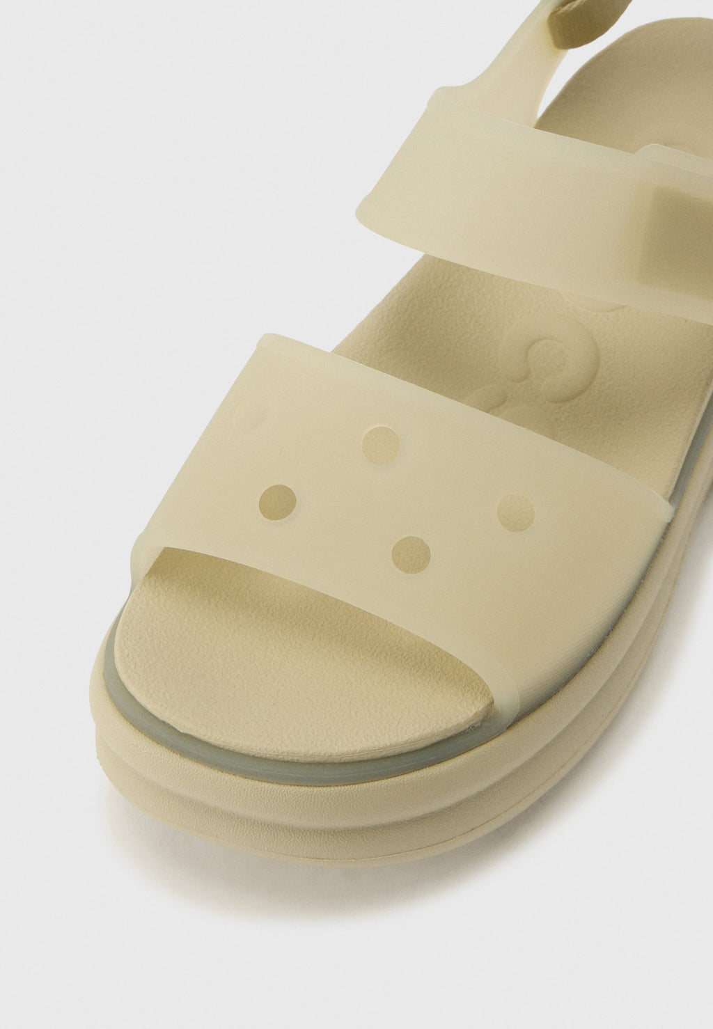 SOHO FROSTED - Platform sandals - meteor