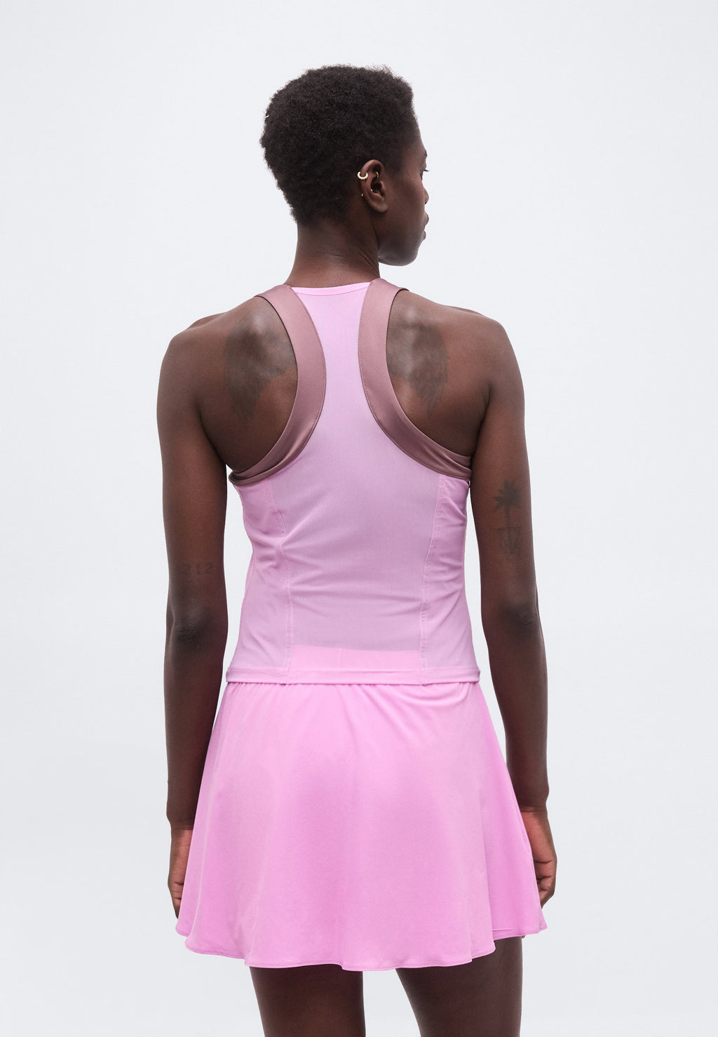 NIKECOURT SLAM TANK - Débardeur - light magenta/tattoo/black